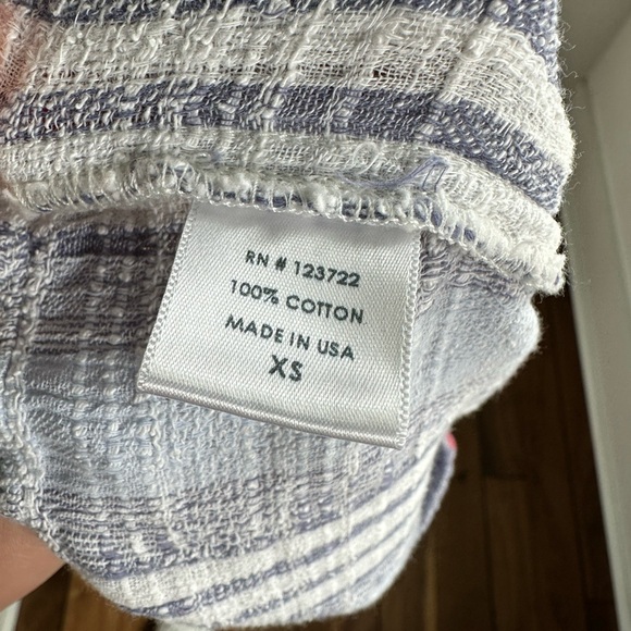 Xirena Antibes Stripe Pascal Pant in Riviera Blue sz: XS - Picture 6 of 7